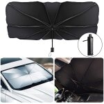 Parapluie pour voiture pare - brise, 145 * 79cm pare - soleil pliable , foldable car windshield sunshade ...