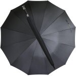 Parapluie xxl, parapluie de golf automatique, grand noir avec housse de protection, diam�tre environ ...