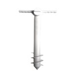 Parasol extrieur facile a installer supports coupe - vent et durables support de vis de base de poteau ...