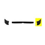 Pare - choc arri�re droite plastique pour volkswagen transporter de 1992 a 1995 type i et 2 sauf version ...