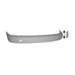 Pare - choc avant hauteur 15 cm sans renfort pour volkswagen polo de 1995 a 1999