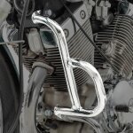 Pare cylindre pour yamaha xv 535 virago 88 - 03 pare carter craftride chromo gb3