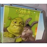 Pare - soleil vitres latérales / set de 2 rideaux de portière a enrouleur pour voiture shrek Pare - soleil vitres latérales / set de 2 rideaux de portière a enrouleur pour voiture shrek