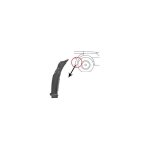 Passage de roue d'aile avant droit pour mercedes sprinter w906 d'aprs 2006