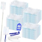 Patb - 42 pices plumeau poussiere recharge kit compatible avec swiffer plumeau poussiere, duster kit ...