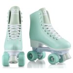 Patin a roulettes alessa croxer roller quad enfant mixte 35 menthe Patin a roulettes alessa croxer roller quad enfant mixte 35 menthe