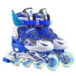 Patins a roulettes pour enfants, chaussures de patinage pour enfants, patins a roulettes simples, garons ...