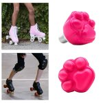 Patins a roulettes patte de chat pour l'ext�rieur, but�e d'orteils, double rang�e, patins a roulettes, ...