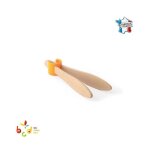 Patisse pince a toast en bois
