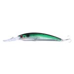 Pche en mer a longue porte simulation de vairon faux appt 17cm23. 5g eau flottante plaque de langue ...