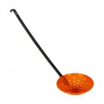 Pche sur glace er slush skimmer conception de crochet durable pp noir orange rouge