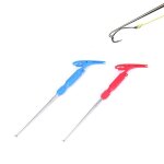 Pche universelle mouche clou nud attacher outils rapide noueur outil boucle tyer stylo forme crochet ...