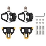 Pedales autobloquantes pour velo de route spd sl, kit de pedales automatiques