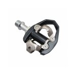 Pedale route automatique shimano pd600 spd cyclo noir avec cales (paire) Pedale route automatique shimano pd600 spd cyclo noir avec cales (paire)