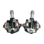 Pdale sans clip scelle autobloquante pour vlo vtt compatible avec spd