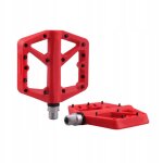 Pédales de vélo plates pour mini - vélos, vélos pliants, vtt, rouges Pédales de vélo plates pour mini - vélos, vélos pliants, vtt, rouges