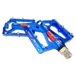 Pédale vtt vélo bmx, route cyclisme pedales plates anti - glissant en alliage aluminium plate forme 3 ... Pédale vtt vélo bmx, route cyclisme pedales plates anti - glissant en alliage aluminium plate forme 3 ...