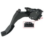 P�dalier complet d'acc�l�rateur - volkswagen polo variant 1. 4 16v 05 / 1997 - 09 / 2001