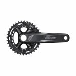 Pédalier vtt shimano deore m4100 10v 170mm 36 - 26 intégré - noir Pédalier vtt shimano deore m4100 10v 170mm 36 - 26 intégré - noir