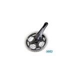 Pedalier vtt triple 42 - 32 - 22d l170 alu lasco avec pare chaine demontable (axe carre 122)