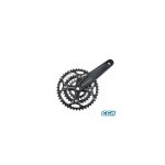 Pedalier vtt triple 44 - 32 - 22d l170 alu lasco type deore (axe carre 110)