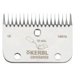 Peigne pour tondeuse 18 / 24 dents kerbl constanta r6 18 / 24 dents mixte argent�