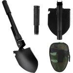 Pelle pliante mini pelle pliante pelle jardinage multifonctionnel pelle de survie en acier au carbone ...