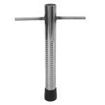 Perceuse  glace pour pche en hiver, piquet en spirale de camping portable, piquet de tente en acier ...