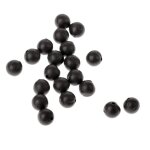 Perles de pche en caoutchouc 5mm, 20 pices, leurre flottant, plate - forme, matriel terminal pour ...