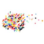 Perles de pche multicolores pour leurres, 200 pices, connecteur de pche lger, 6mm 8mm