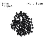 Perles de pche rondes, souples et dures de 3mm a 12mm, accessoires pour leurres, hameons, 100 pices ...