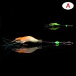 Perles de p�che en silicone souple et phosphorescent, app�t artificiel pour attraper des poissons tels ...