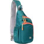 Petit sac a dos a bandoulire avec bandoulire anti - transpiration, sac de poitrine lger pour la randonne ...