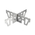 Petit support en acier pour pique nique, pole de sport, mini support de camping, rchaud pliant d'extrieur ...