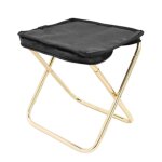 Petit tabouret de camping léger et pliable, siège portable pour pêche et randonnée Petit tabouret de camping léger et pliable, siège portable pour pêche et randonnée