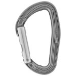 Petzl - djinn straight gate - mousqueton de progression gris