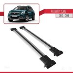 Pour peugeot 2008 2013 - 2019 barres de toit railing porte - bagages de voiture fly modèle gris 1283 Pour peugeot 2008 2013 - 2019 barres de toit railing porte - bagages de voiture fly modèle gris 1283