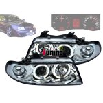 Phares angel eyes audi a4 chrom 1995 - 1999