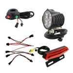 Phare arrière de vélo electrique, 12 - 48v, feu de stop led, interrupteur, fils de connexion, câble, ... Phare arrière de vélo electrique, 12 - 48v, feu de stop led, interrupteur, fils de connexion, câble, ...