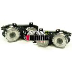 Phares feux avants angel eyes tuning bmw serie 7 e32 et serie 5 e34