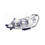 Phare gauche avec clignotant h4 avec moteur elect. pour citroen jumpy
