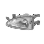 Phare gauche h4 avec lwr pour hyundai excel portes de 1994 a 1999