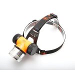 Phare unique - t6 blanc t6 jaune - lampe de poche imperméable pour plongée sous - marine, double mèche, ... Phare unique - t6 blanc t6 jaune - lampe de poche imperméable pour plongée sous - marine, double mèche, ...