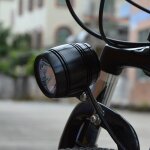 Phare de vlo rtro classique a led, feu avant de bicyclette, feu de scurit anti - brouillard pour ...
