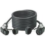 Phoenix contact cble de recharge - type2 - type2 - 10m - 22kw (triphas 32a) + sac