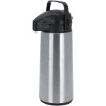 Pichet a pompe isotherme inox 1, 9 litres - airpot