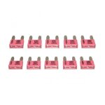 Lot de 10 mini fusible plat enfichable neuf de 4a 11x16x4mm pour auto moto scooter quad neuf