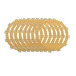 Pi�ces de moteur de moto kit de plaques de friction d'embrayage a base de papier pour yamaha yz250wr ...