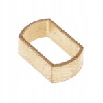 Pices de sige de moulinet de pche baitcasting cadre mtallique changement de trou 5x8mm a