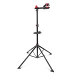 Pied d'atelier pour v�lo support de r�paration entretien r�glable noir 105 - 190 cm helloshop26 3413010 ...